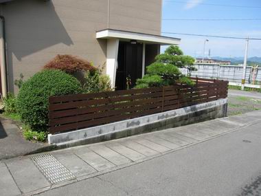 杉本邸ﾌｪﾝｽ2