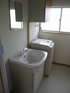 山田邸洗面
