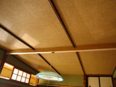 伴野邸天井1