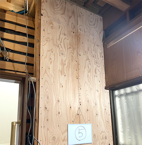 耐震補強工事（静岡市清水区）