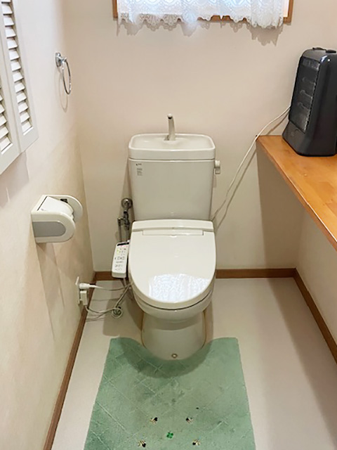 内外装リフォーム（静岡市清水区）トイレ