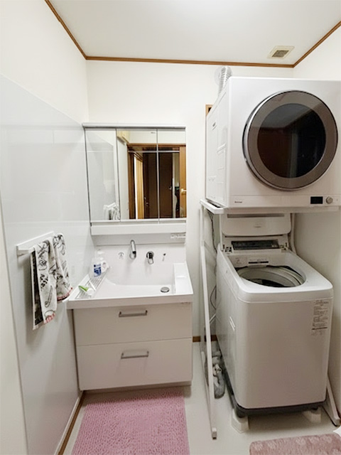 内外装リフォーム（静岡市清水区）洗面所